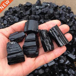100g Natural Black Tourmaline Crystal Gemstone Collectibles