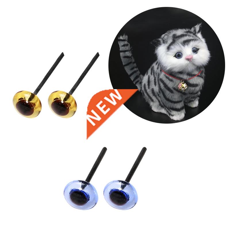 50Pcs 3-5mm Color Plastic Safety Eyes DIY Craft Supplies Plu