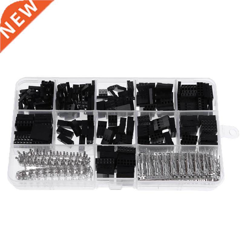 620 Pcs Dupont Connector 2.54mm Dupont Cable Jumper Wire Pin