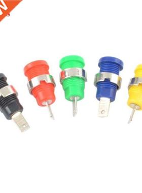 5 Pcs 4mm Banana Female Jack Socket 30V-60V 24A Adapter Chas