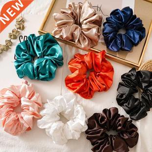 Wide Smooth Colorful Hot tie Super Hair Elastics Girls