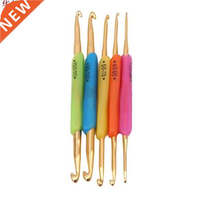 Couleur 5 pièces Silicone poignée bricolage en