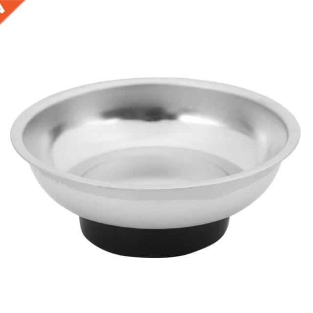 Crcle Stanless Steel Magnetc Parts Bowl Tool Tray Nuts Bo