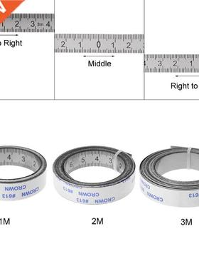 Self-Adhesive Measuring Tape with Adhesive Backing, Left To