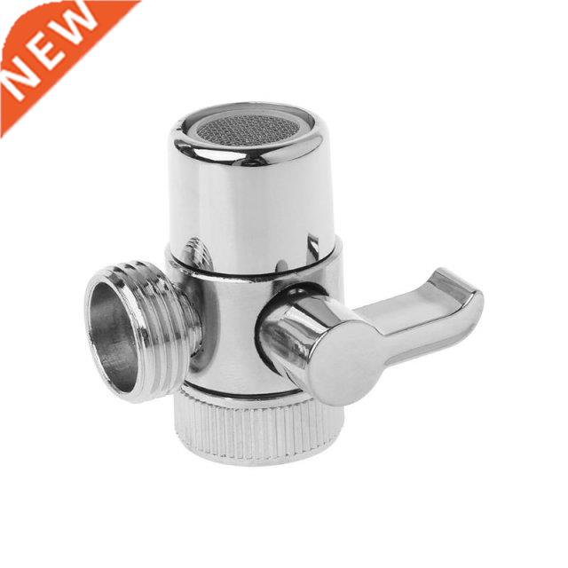 1 Pc Brass 3-way Diverter Valve Faucet Connector apter Thr