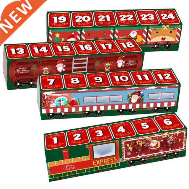 Christmas Countdown Advent Calendar 24 Days Surprise Blind B