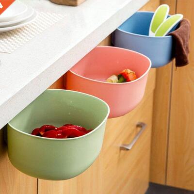 Hangng Save Space Garbage Waste Bn Can Trash Barrel Storag