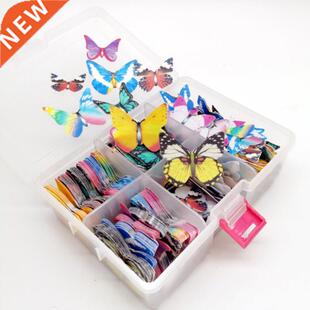 Edible Cake Decoration Mixed Butterfly Glutinous Wafer Rice