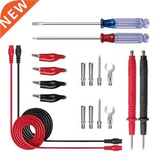 Multimeter Digital Probe Test Screwdri 18pcs Les Universal