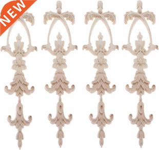 Onlay Frame Long Vertical Wood Oak Applique Corner