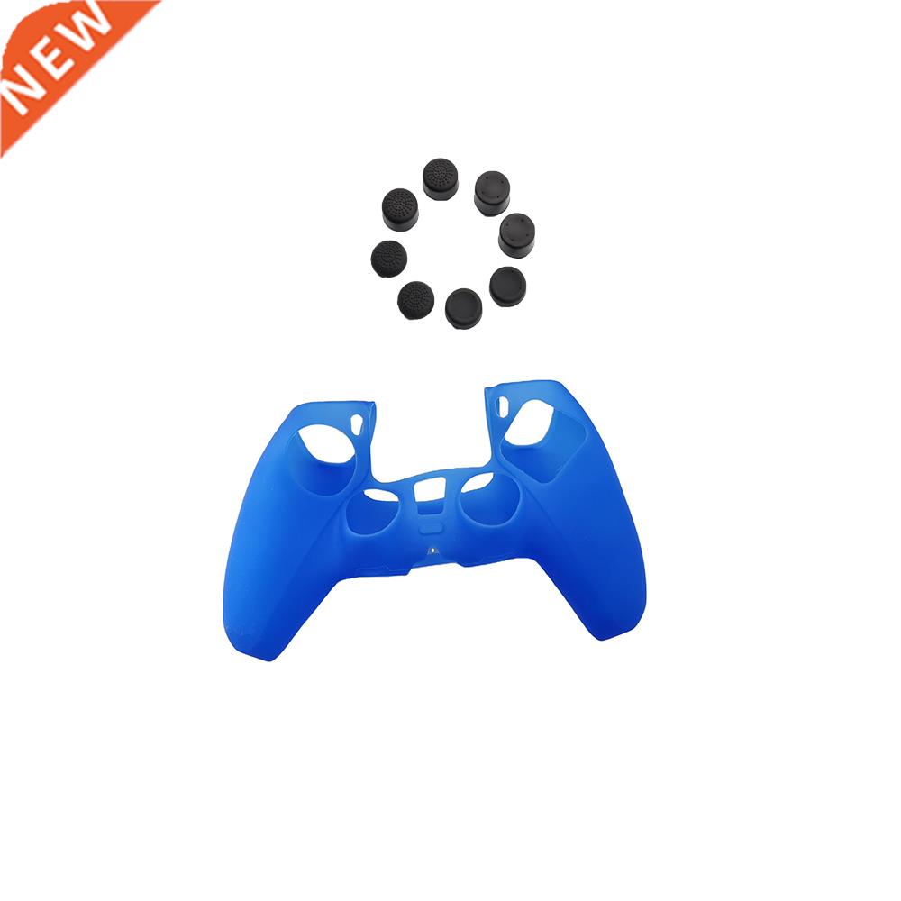 10 Sets a lot Silicone Gamepad Protective Cover kit with 8 i
