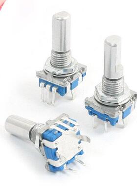 3Pcs 6mm D Shaft 18 Poston 360 Degree Rotary Encoder w Pus