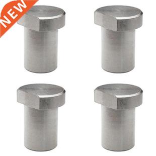 Stainless 4Pcs Stoppers Tenon Blocks Limit Workbench Steel