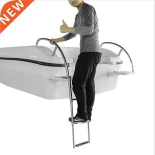 3 step stainless steel marine boat ladder yacht polished ste