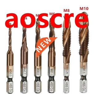 Bit 4&q M35 Drill Screw Combination M10 Cobalt 6Pcs Tap