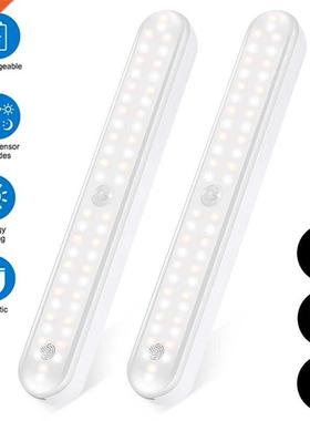 Motion Sensor Light Wireless LED Night Light USB Rechargeabl