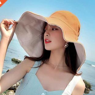 Large Brim Female Sun Dou For Hat Bucket Women Oversized