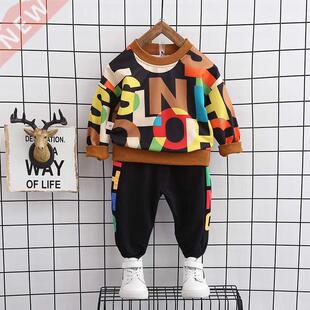 Children Autumn Suit Long Sleeved Fashion Clothes 1-4 Years