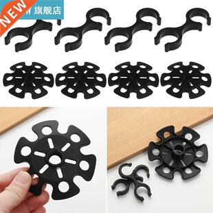 4PCS Trekking Pe Mud Block Walk Stick Connectors Cane Repl