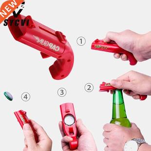 Creative Flying Launcher Portable Beer Gun Bottle Cap