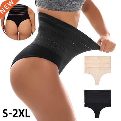 Women High Waist Shaping Panties Breathable Body Shaper Slim
