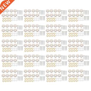 Screw ainless Pieces 160 Cap Nails Mirror eel