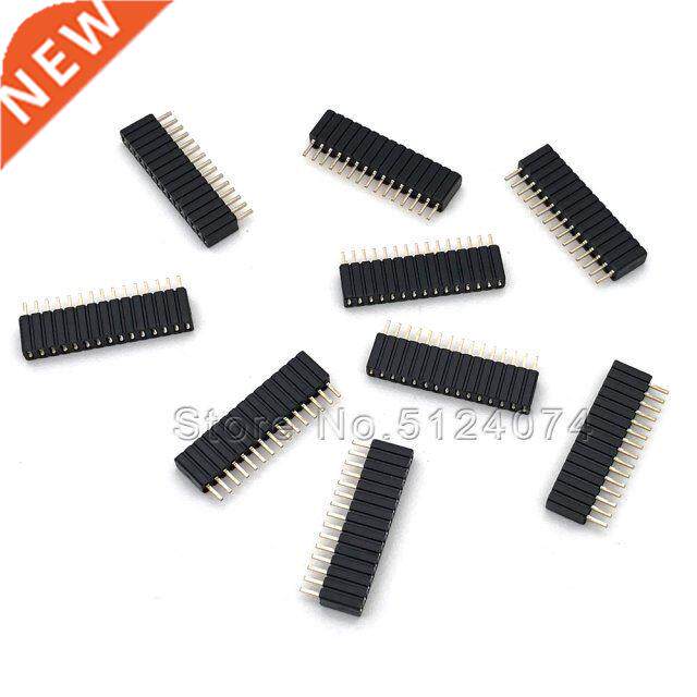20pcs/lot single row 15pin female pin spacing 1.27mm row pin