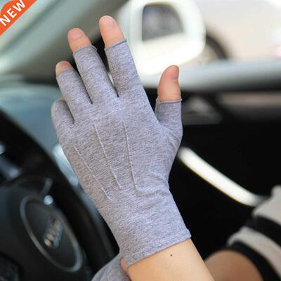 Sunscreen Gloves Semi-Finger Man Woman Spring Summer New Thi