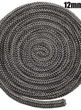 1Pcs 10/12mm Dark Grey$ Fiberglass Stove/Fire Rope Wood Bur