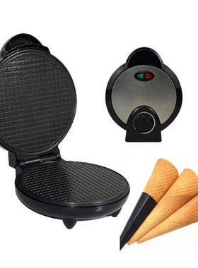 Round Nonstck Electrc Stroopwafel Syrup Waffle Maker Baker