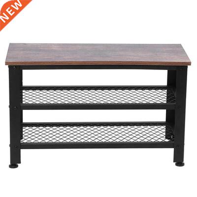 3 Tier Shoes Rack Retro Style Shoes Rack Shelf Storage Organ
