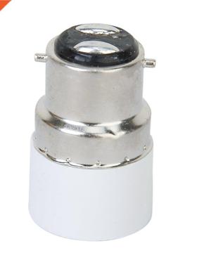 B22 to E14 Screw LED Light Bulb Socket Adapter Converter