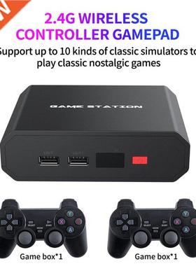 HDMI-Compatible Video Game Console Box+2.4G Dual Wireless Co