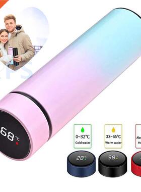 Intelligent Stainless Steel Thermos Temperature Display Smar