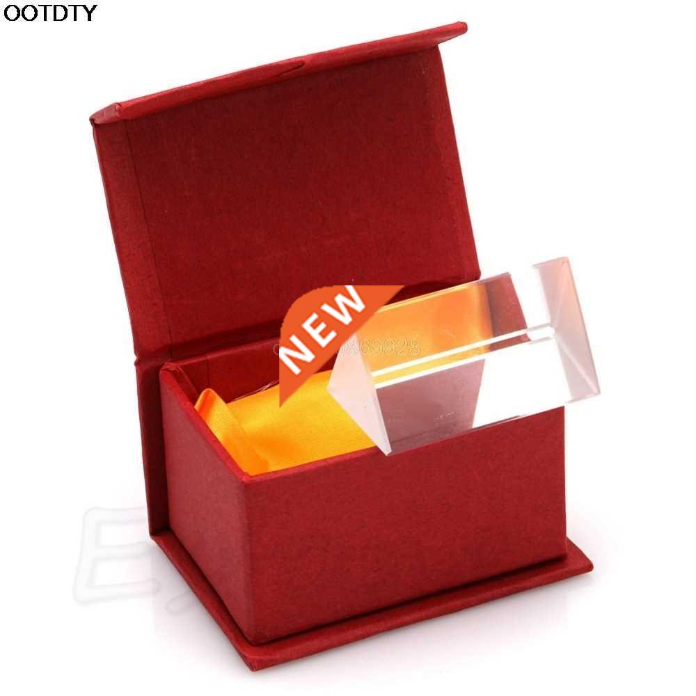 5cm Triangular Prism Teaching Optical Glass Triple Physics L