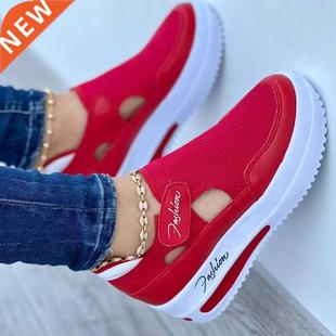 Red Sneakers Women Shoes Woman Tennis Shoes Shoe Female Cas