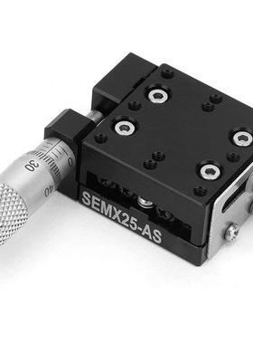 X Axs Manual Precson Lnear Stage 25X25mm Mcrometer Fne