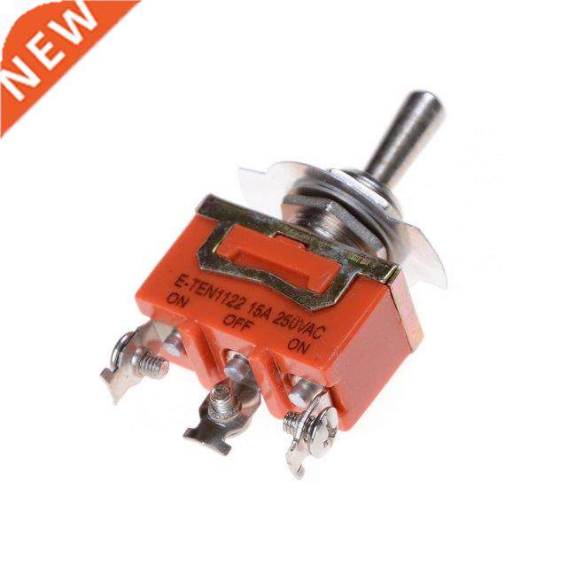 Toggle Switches Orange SPDT 3 Terminal ON/OFF/ON Toggle Swit