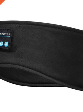 Sleep Eye Mask with luetooth 5.0 Headphones Soft Elastic Co