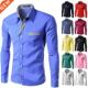 New Fashion Sleeve Hot Shirt Long Sale Masculina 2021 Camisa