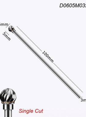 1/5pc Rotary Files Burr Tungsten Carbide Engraving Cutter Do
