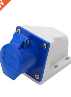16 Amp 3 Pin Industrial Plug 220-250V Weatherproof IP44 2P+E