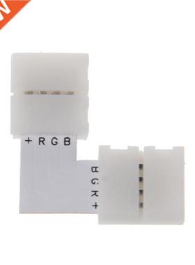 4 Pin LED Connector L Shape Corner Quick Splitter Right Angl