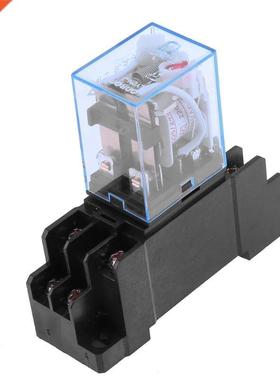 220V Relay 10A LY2NJ Mini 8 Pin Coil Power Relay With Socket