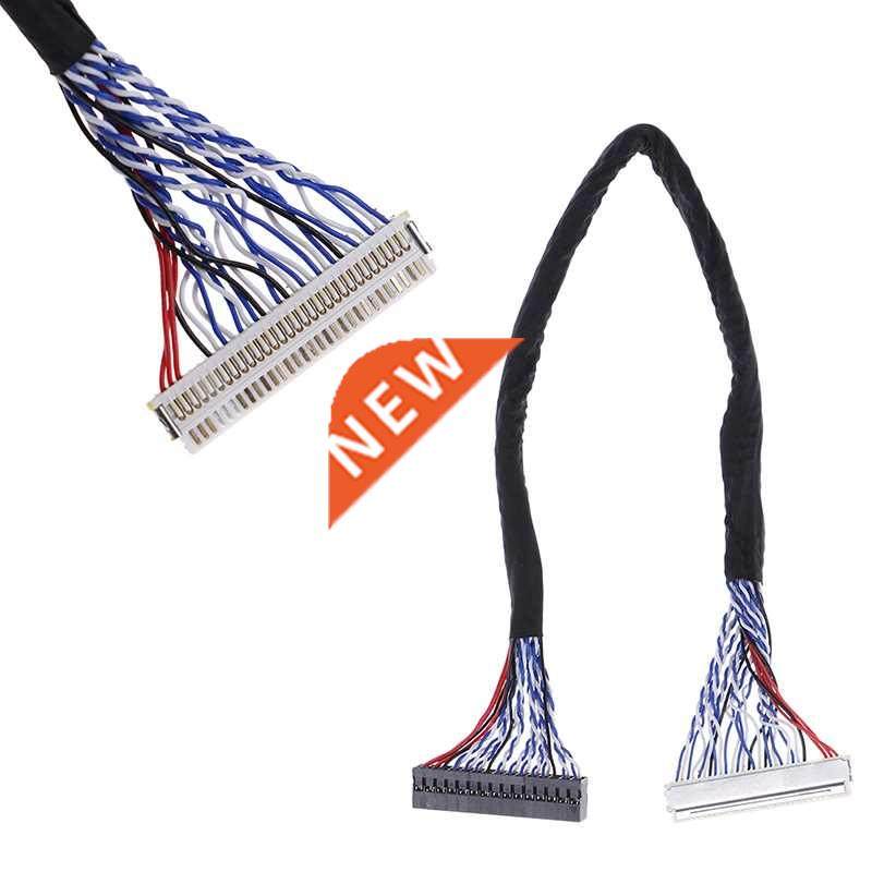 1 Pc x LVDS Cable 8 Bit LVDS Cable FIX-30 Pin 2ch 适用于 17