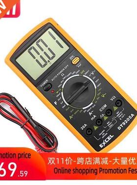 Digital ultieter LCD AC/DC Volt Ap Oh eter Aeter