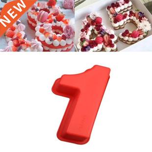 Creative Numbe Cake Mold Silicone Inch Mould Numbers