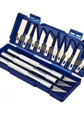 13PCS Precision Cutter Set Exacto Hand Tool Set Paper Cut Ca