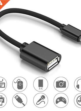OTG Micro USB Cable USB Female To Micro USB Male Adapter Fo