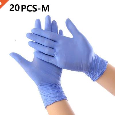 20 Pcs Gloves SML High Elastic Pure Nitrile Gloves Non-powde